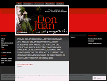 Tablet Screenshot of pelmanecdonjuan.wordpress.com