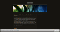 Desktop Screenshot of paradoxperfect.wordpress.com