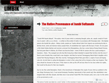 Tablet Screenshot of limbiks.wordpress.com