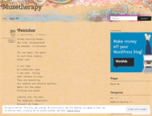 Tablet Screenshot of musetherapy.wordpress.com