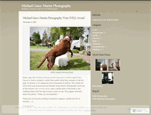 Tablet Screenshot of mgmphoto.wordpress.com