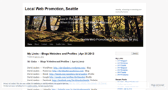 Desktop Screenshot of localwebpromotion.wordpress.com