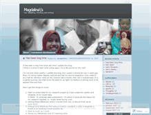 Tablet Screenshot of magdalina.wordpress.com