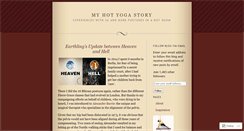 Desktop Screenshot of bikramyogastory.wordpress.com