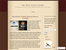 Tablet Screenshot of bikramyogastory.wordpress.com