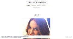 Desktop Screenshot of lindsayschallon.wordpress.com