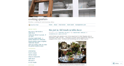 Desktop Screenshot of cookingquarters.wordpress.com