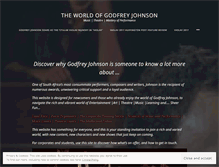 Tablet Screenshot of godfreyjohnson.wordpress.com