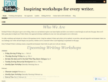 Tablet Screenshot of pdxwriters.wordpress.com