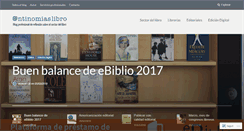Desktop Screenshot of antinomiaslibro.wordpress.com