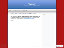 Tablet Screenshot of blumpi.wordpress.com