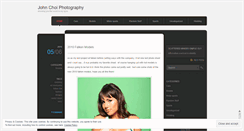 Desktop Screenshot of johnchoiphotography.wordpress.com