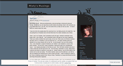 Desktop Screenshot of mistysmusings.wordpress.com