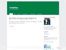 Tablet Screenshot of ecobellum.wordpress.com