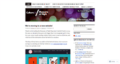 Desktop Screenshot of museumsatnight.wordpress.com
