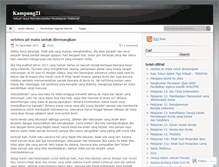 Tablet Screenshot of kampung21.wordpress.com