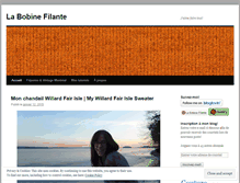 Tablet Screenshot of labobinefilante.wordpress.com