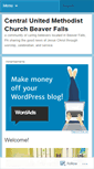Mobile Screenshot of centralumchurch.wordpress.com