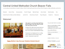 Tablet Screenshot of centralumchurch.wordpress.com