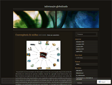 Tablet Screenshot of informacaoglobalizada.wordpress.com