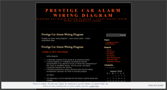 Desktop Screenshot of prestigecaralarmwiringdiagramnwhi.wordpress.com