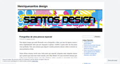 Desktop Screenshot of henriquesantosdesign.wordpress.com
