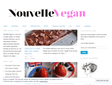 Tablet Screenshot of nouvellevegan.wordpress.com