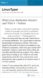 Mobile Screenshot of linuxtyper.wordpress.com