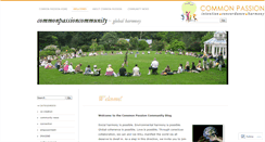 Desktop Screenshot of commonpassioncommunity.wordpress.com