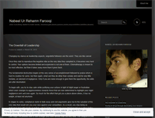 Tablet Screenshot of nabeelfarooqi.wordpress.com