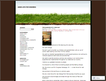 Tablet Screenshot of annieloyd.wordpress.com