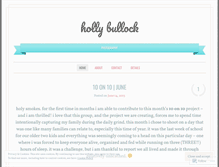 Tablet Screenshot of hollymphoto.wordpress.com