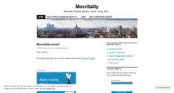 Desktop Screenshot of mosvitality.wordpress.com