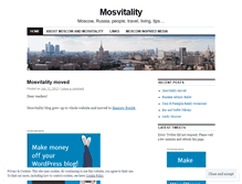 Tablet Screenshot of mosvitality.wordpress.com