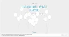 Desktop Screenshot of ilariamolinari.wordpress.com