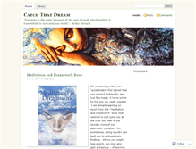 Tablet Screenshot of catchthatdream.wordpress.com