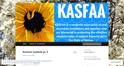 Desktop Screenshot of kasfaa.wordpress.com