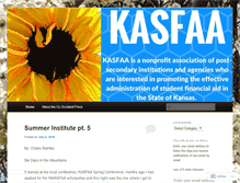 Tablet Screenshot of kasfaa.wordpress.com