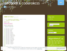 Tablet Screenshot of mytopcoder.wordpress.com