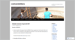 Desktop Screenshot of costruendolibera.wordpress.com