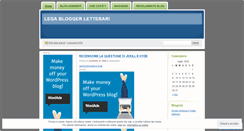 Desktop Screenshot of legabloggerletterari.wordpress.com