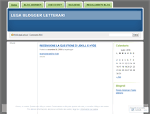 Tablet Screenshot of legabloggerletterari.wordpress.com