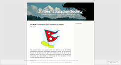 Desktop Screenshot of junbesi.wordpress.com