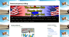 Desktop Screenshot of americancparmy.wordpress.com
