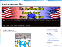 Tablet Screenshot of americancparmy.wordpress.com