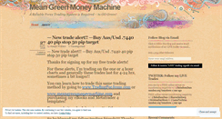 Desktop Screenshot of meangreenmoneymachine.wordpress.com
