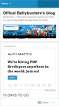Mobile Screenshot of bellybusters.wordpress.com