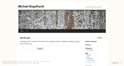 Desktop Screenshot of michaelengelhardtdotnet.wordpress.com