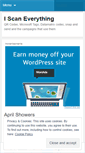 Mobile Screenshot of iscaneverything.wordpress.com