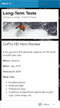 Mobile Screenshot of longtermtests.wordpress.com